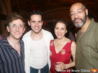 Nathan Salstone, Adam Chanler-Berat, Judy Kuhn and Eddie Cooper  Photo