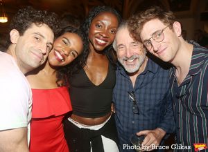 Brandon Uranowitz, Samantha Williams, Emilie Kouatchou, Chip Zien and Nathan Salstone Photo