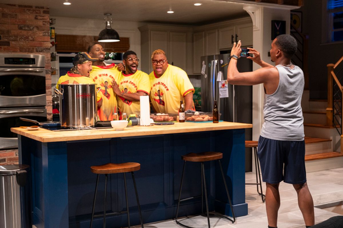 Joseph Anthony Byrd, Jos N. Banks, Breon Arzell, Thee Ricky Harris, and Jabari Khaliq at 