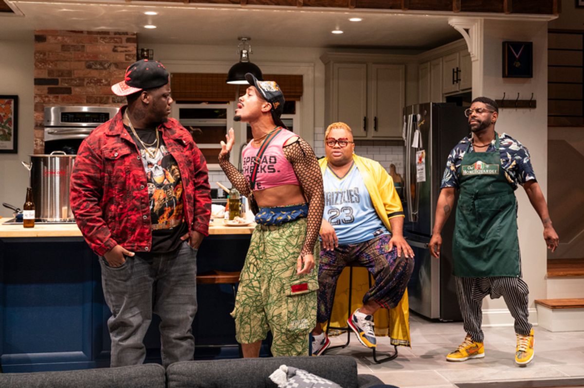 Kevin Tre'von Patterson, Joseph Anthony Byrd, Thee Ricky Harris, and Breon Arzell at 