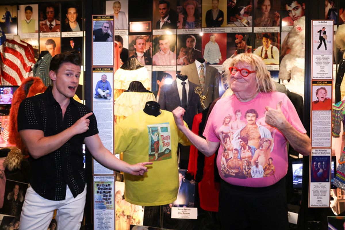 Blake McIver and Bruce Vilanch at 