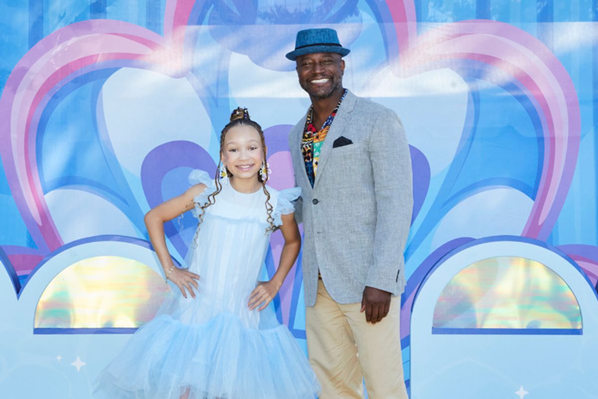 MYKAL-MICHELLE HARRIS and TAYE DIGGS at 