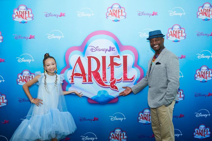 Photos: Taye Diggs and Mykal-Michelle Harris of DISNEY JR'S ARIEL Attend Special Event Celebrating the Series Premiere — photo 4 of 8