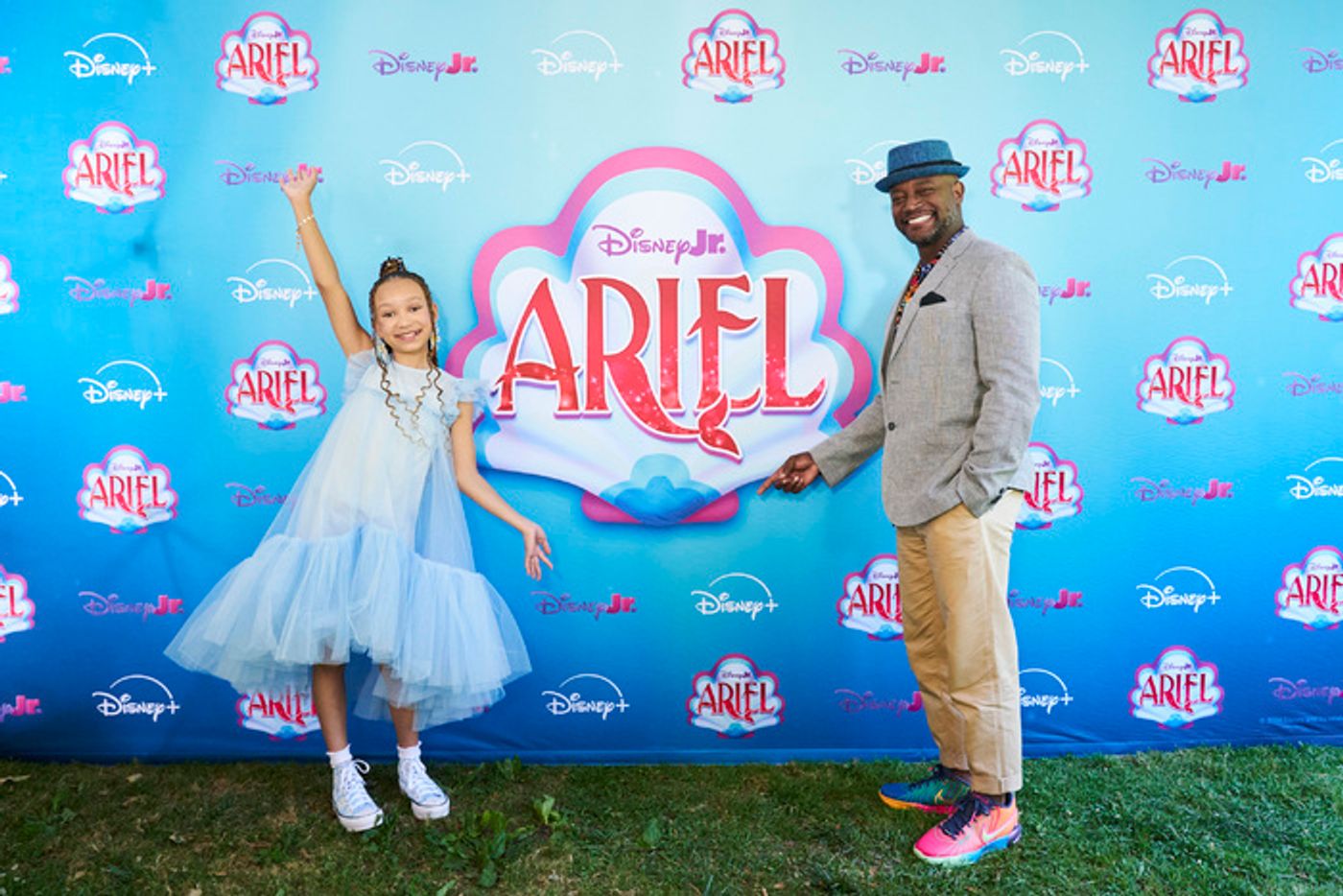 Photos: Taye Diggs and Mykal-Michelle Harris of DISNEY JR'S ARIEL Attend Special Event Celebrating the Series Premiere  Image