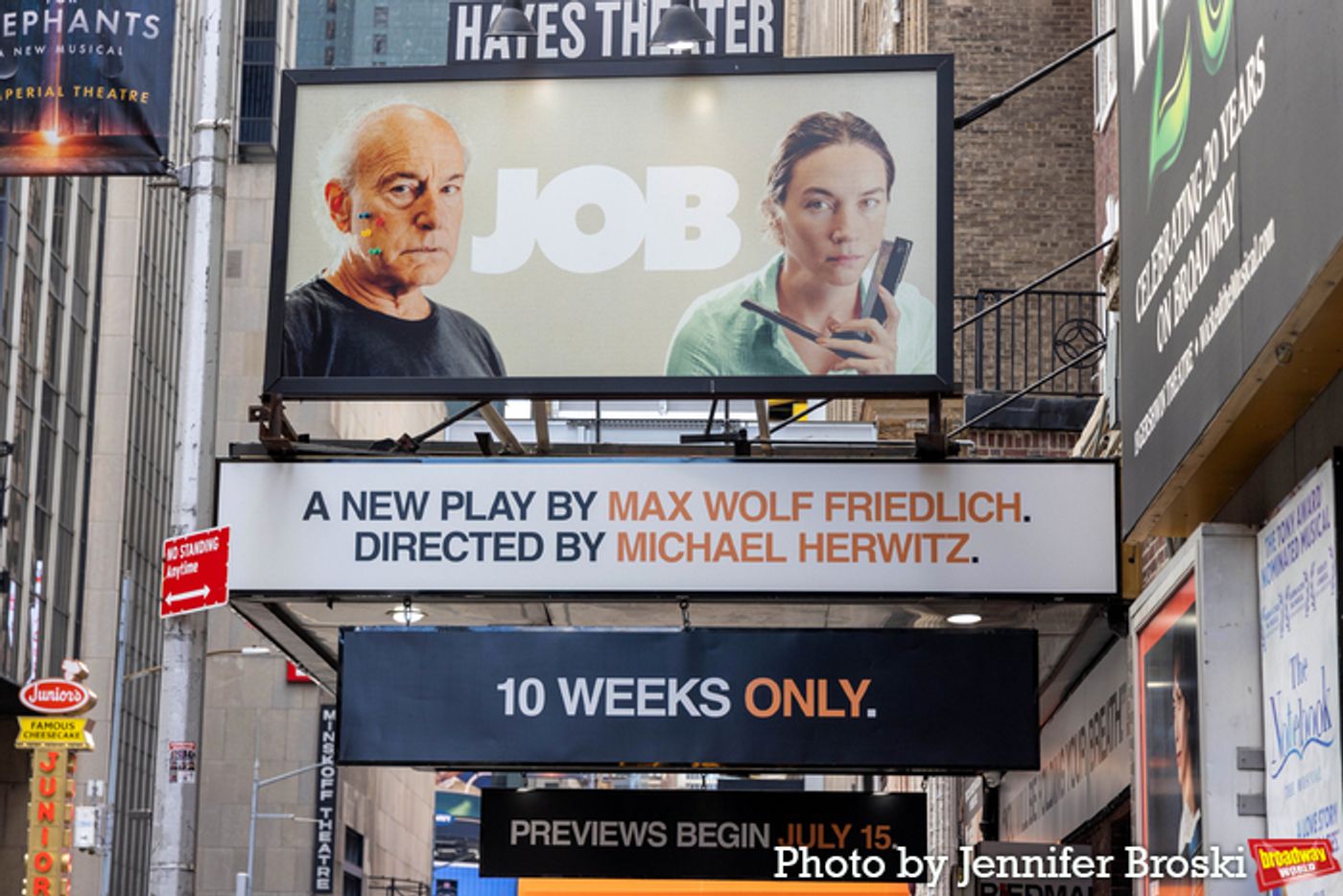 Up on the Marquee: JOB  Image