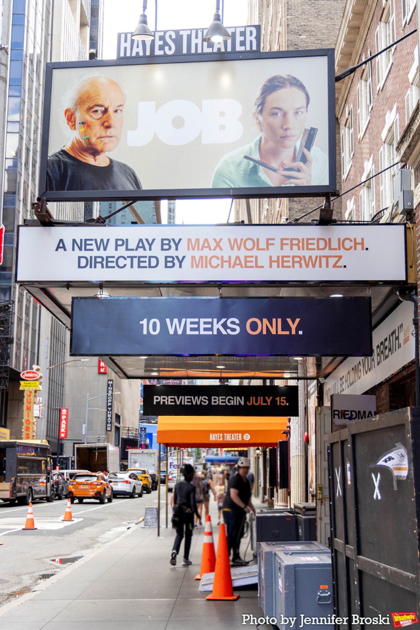 Up on the Marquee: JOB  Image