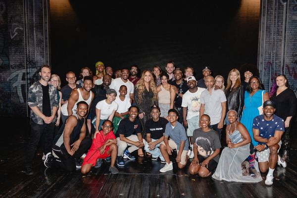 Mariah Carey with the Company of MJ Photo