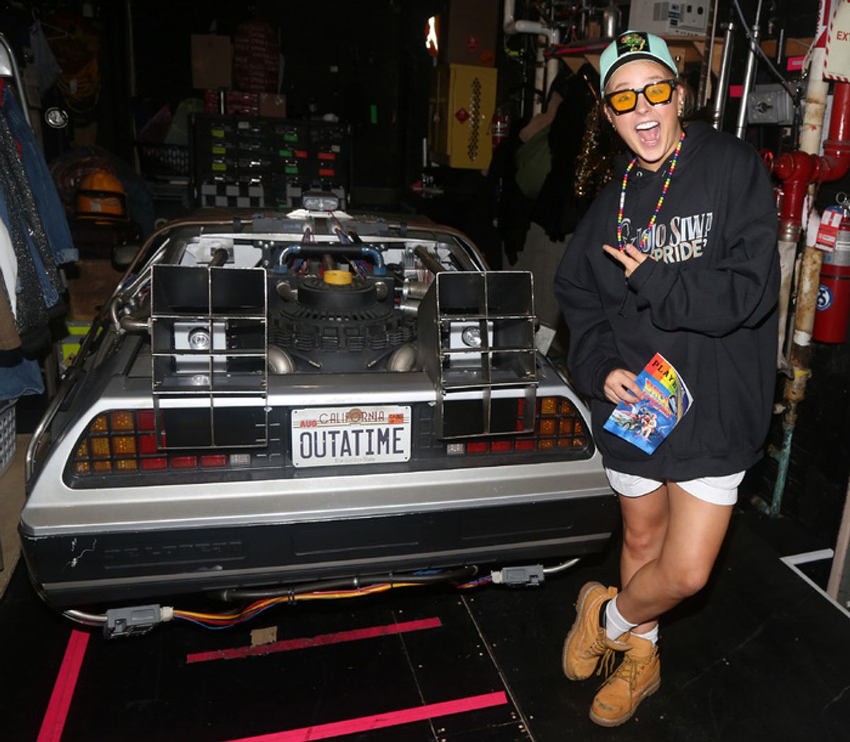 Jojo Siwa at BACK TO THE FUTURE  at 