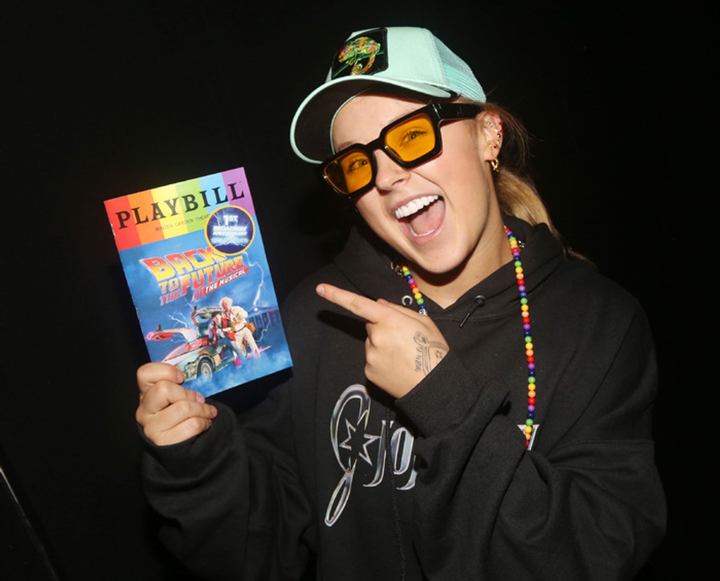 Photos: Jojo Siwa Visits BACK TO THE FUTURE On Broadway  Image
