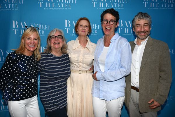 Tracy Mitchell, Lisa Peterson, Cynthia Nixon, Rachel Hauck, and Scott Schwartz Photo