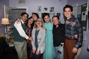 The Cast of MASTER CLASS with Director Lisa Peterson Photo