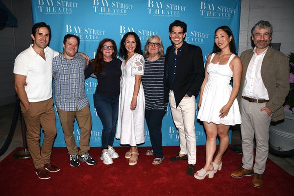 The Cast of MASTER CLASS with Lisa Peterson and Scott Schwartz Photo