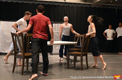 Jakob Karr with Adrian Lee, Megumi Iwama and Ian Spring Photo