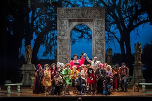 (Standing in center, L-R) J. Harrison Ghee and Lance Roberts. (Leaning, L-R) Brianna Buckley, Kayla Shipman, Jessica Molaskey, Jason Michael Evans, Sean Donovan, Sierra Boggess, Mary Ernster, Tom Hewitt, Christopher Kelley, Justin Rivers, Shanel Bailey, Wes Olivier, Bailee Endebrock, McKinley Carter, Andre Malcolm, Calvin L. Cooper and Austin Colby. (Kneeing, L-R) DeMarius R. Copes, Jarvis B. Manning Jr. and Maya Bowles @ BroadwayWorld (Standing in center, L-R) J. Harrison Ghee and Lance Roberts. (Leaning, L-R) Brianna Photo