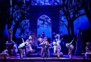 Brianna Buckley (center) and ensemble  Photo