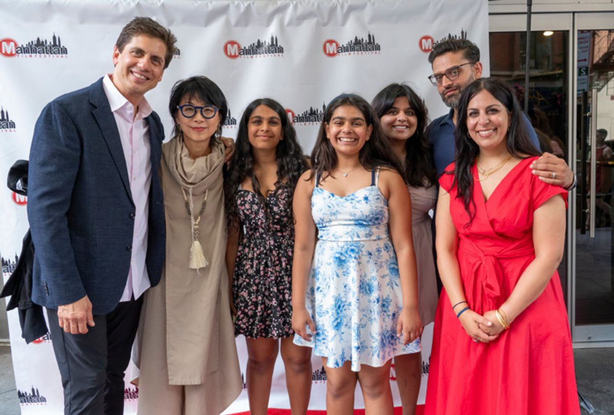 FRANCISCO NUNEZ, YUKA HONDA, NEIL GUPTA, SEEMA DHAR, AHANA GUPTA, LEELA Gupta and KAIA GUPTA  at 