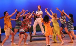 Nick Brogan and the cast Photo