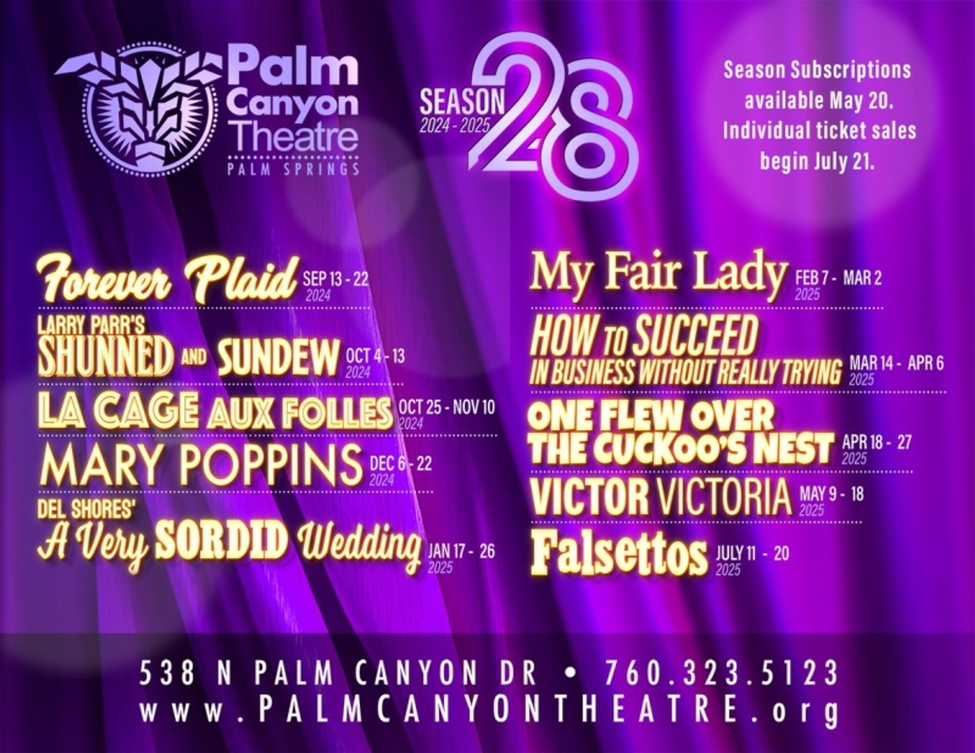 Review: BYE BYE BIRDIE at Palm Canyon Theatre  Image