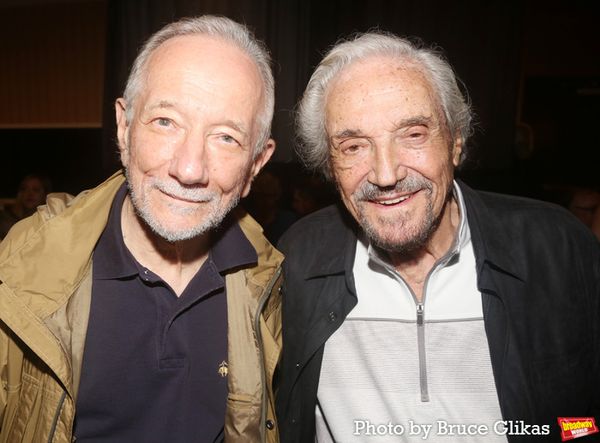 Jonathan Tunick and Hal Linden Photo