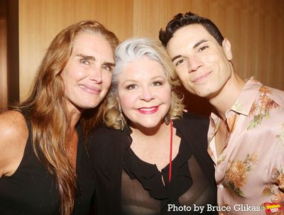 Brooke Shields Susan Graham and Jason Gotay Photo