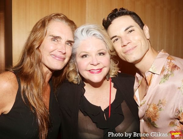 Brooke Shields Susan Graham and Jason Gotay Photo