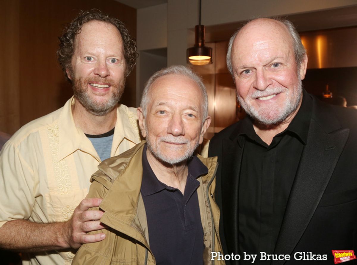 Shuler Hensley, Jonathan Tunick and Ron Raines at 