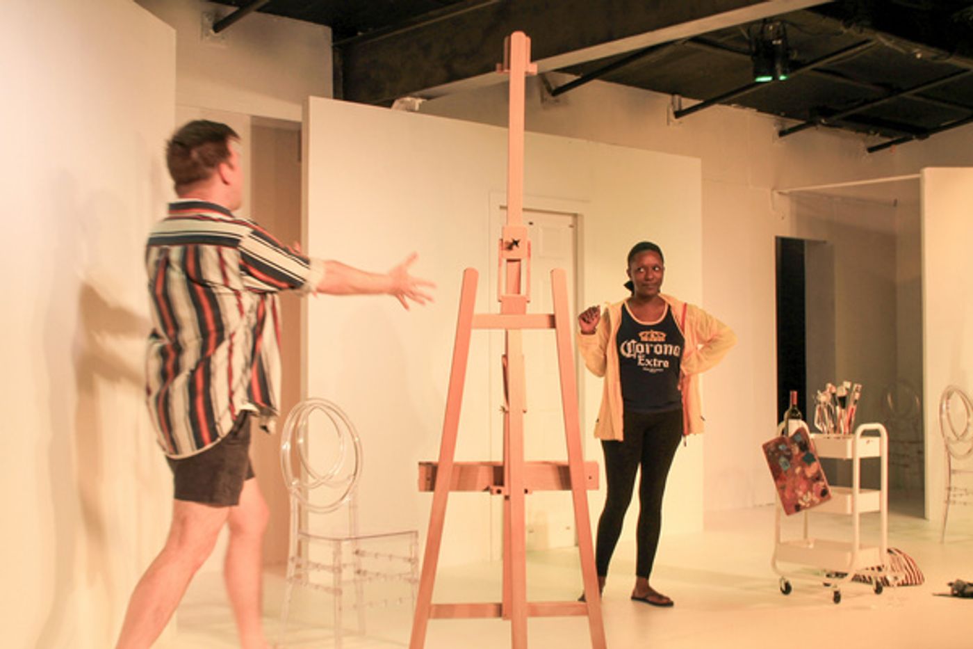 Photos: First Look at WHITE by James Ijames At Langhorne Players Photos: First Look at WHITE by James Ijames At Langhorne Players Image