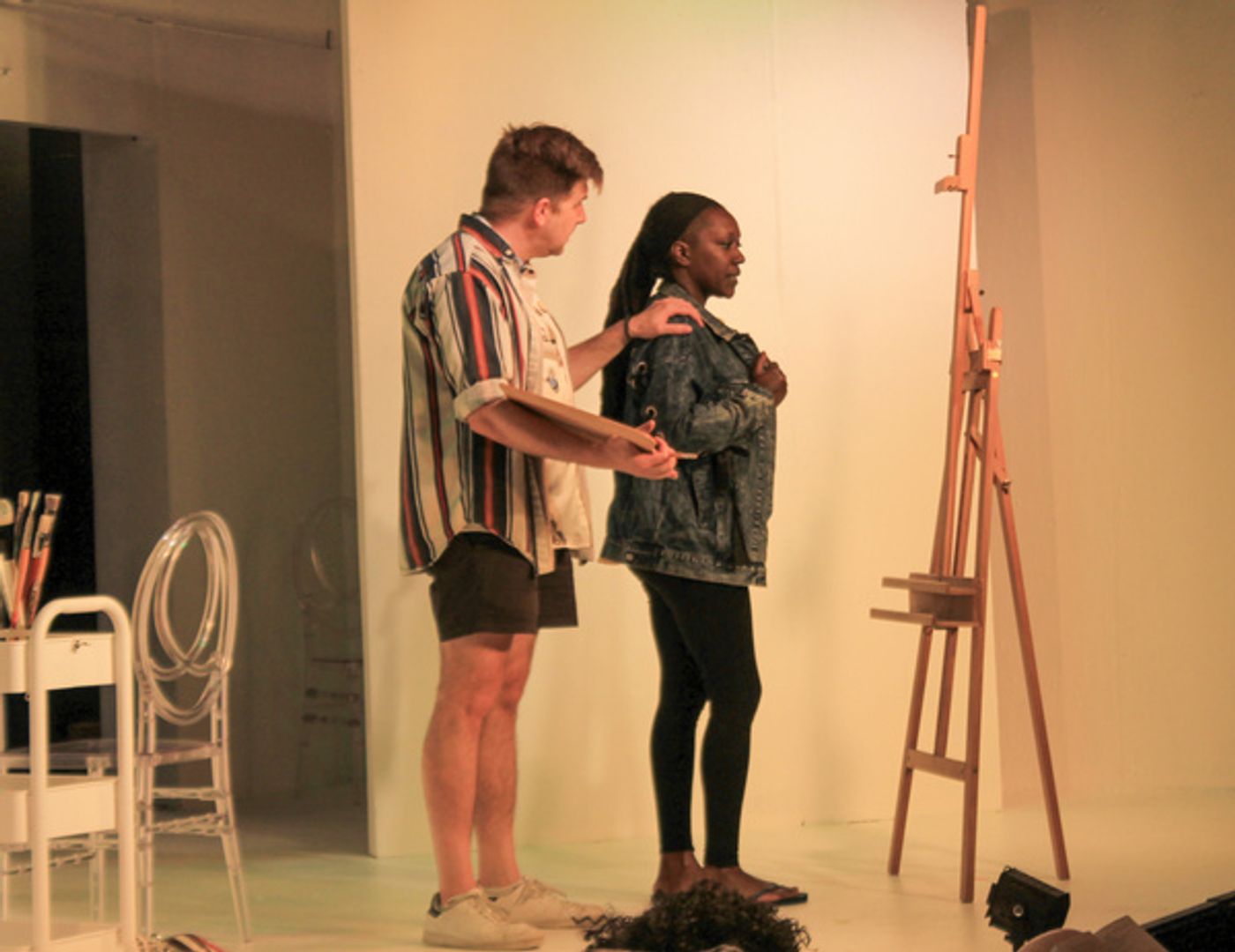 Photos: First Look at WHITE by James Ijames At Langhorne Players Photos: First Look at WHITE by James Ijames At Langhorne Players Image