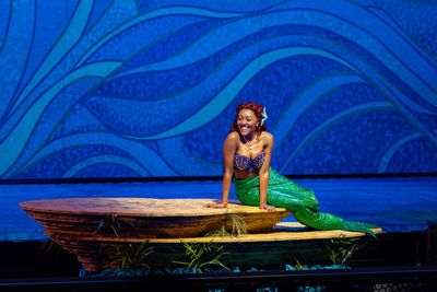 Savy Jackson in the 2024 Muny production of Disney's The Little Mermaid. Photo