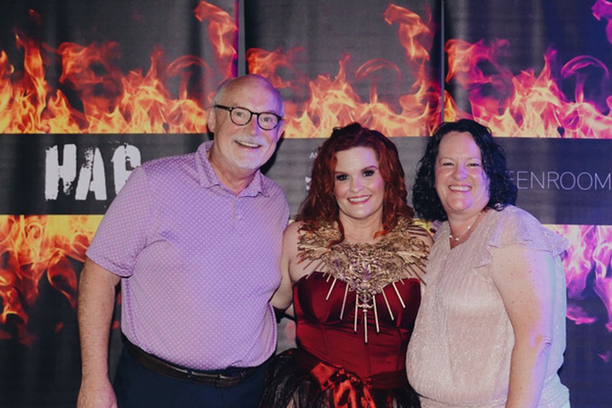 Charlie Goolsby, Beverly Baker, Brenda Goolsby at 