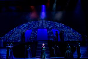 Kennedy Caughell and the Cast of FROZEN Photo