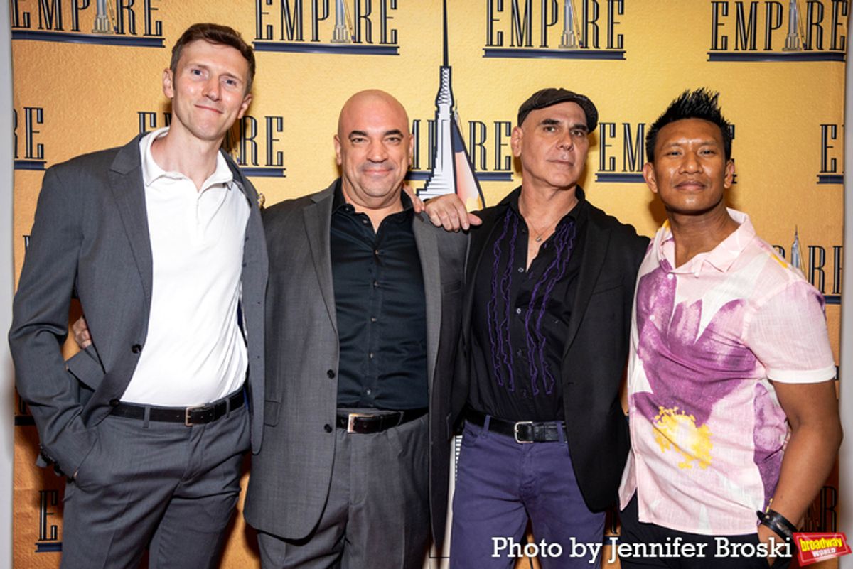 Matt Gibson, Paul Salvatoriello, Howard Kaye, Albert Guerzon at 