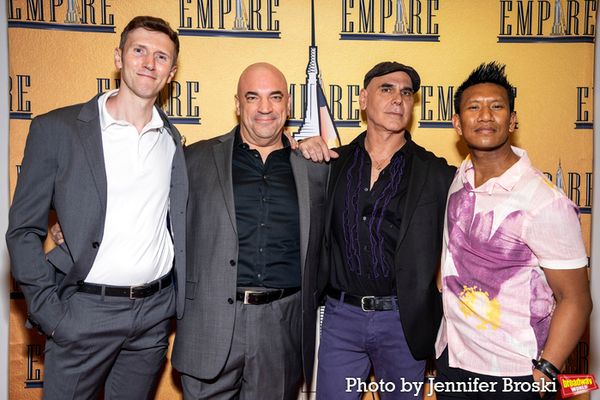 Matt Gibson, Paul Salvatoriello, Howard Kaye, Albert Guerzon Photo