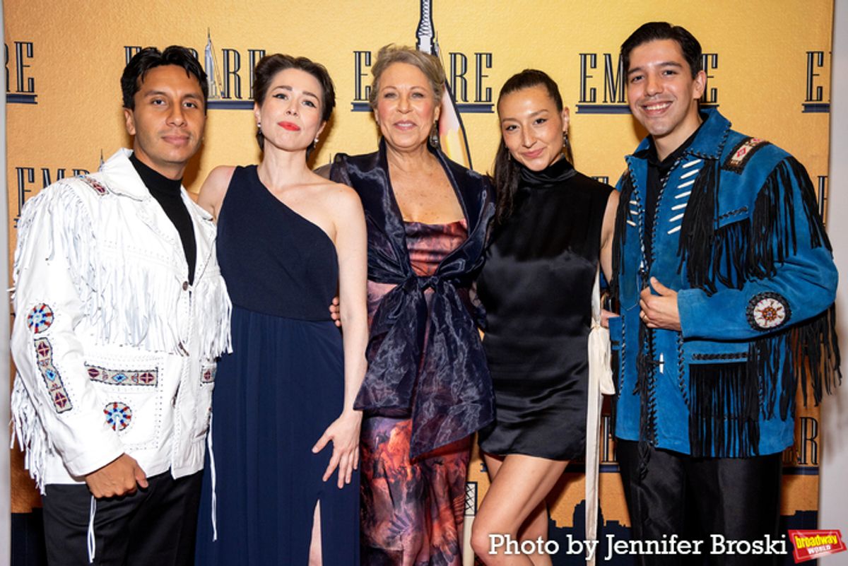 T.J. Newton, Jessica Ranville, April Ortiz, Kiana Kabeary, Danny Iktomi Bevins at 