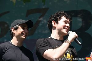 Bobby Conte and Ali Louis Bourzgui @ BroadwayWorld Bobby Conte and Ali Louis Bourzgui Photo