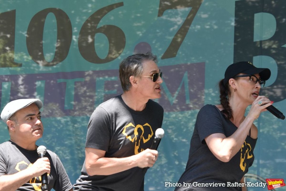 Joe De Paul, Asa Somers and Sara Gettelfinger at 