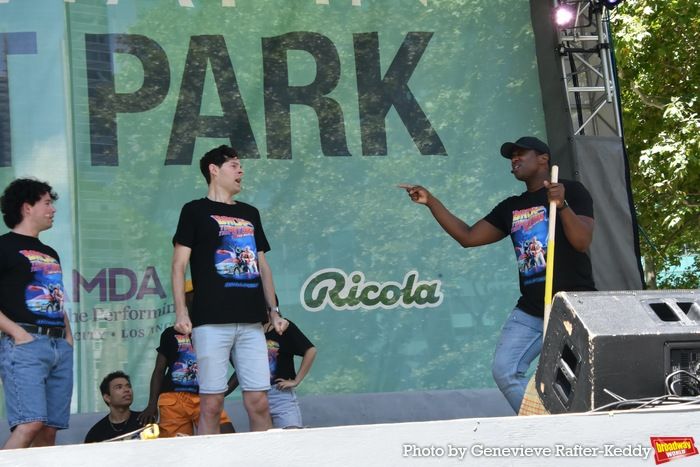 Photos: Casts of HELL'S KITCHEN, BACK TO THE FUTURE & More at Broadway in Bryant Park  Image