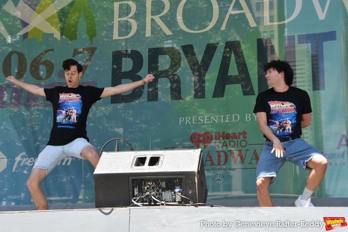 Photos: Casts of HELL'S KITCHEN, BACK TO THE FUTURE & More at Broadway in Bryant Park  Image