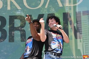 Jelani Remy and JJ Niemann @ BroadwayWorld Jelani Remy and JJ Niemann Photo