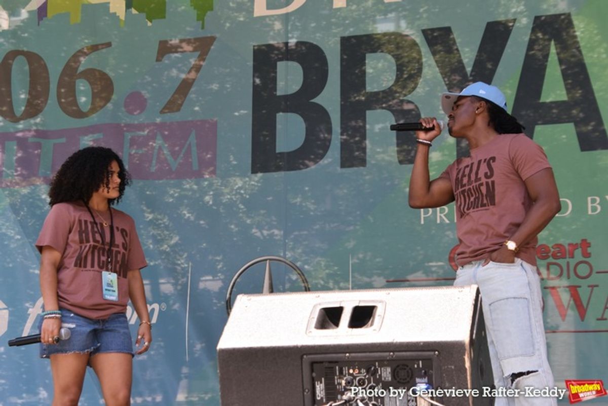 Gianna Harris and Lamont Walker II at 