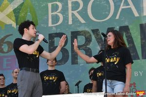 Ali Louis Bourzgui and Alexandra Matteo @ BroadwayWorld Ali Louis Bourzgui and Alexandra Matteo Photo
