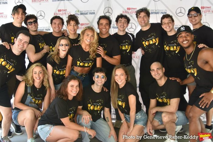 Photos: Casts of HELL'S KITCHEN, BACK TO THE FUTURE & More at Broadway in Bryant Park  Image
