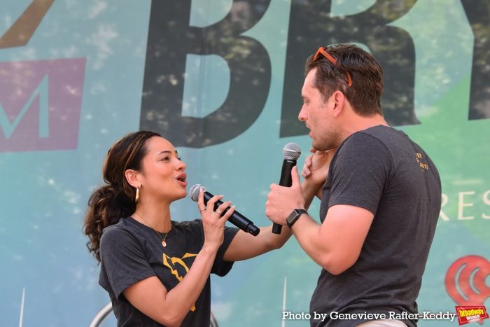 Photos: Casts of HELL'S KITCHEN, BACK TO THE FUTURE & More at Broadway in Bryant Park  Image