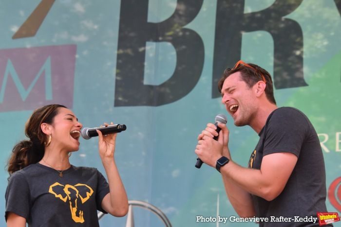 Photos: Casts of HELL'S KITCHEN, BACK TO THE FUTURE & More at Broadway in Bryant Park  Image
