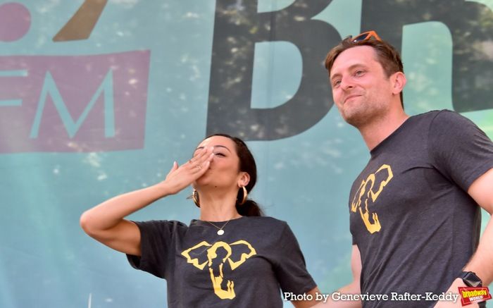 Photos: Casts of HELL'S KITCHEN, BACK TO THE FUTURE & More at Broadway in Bryant Park  Image