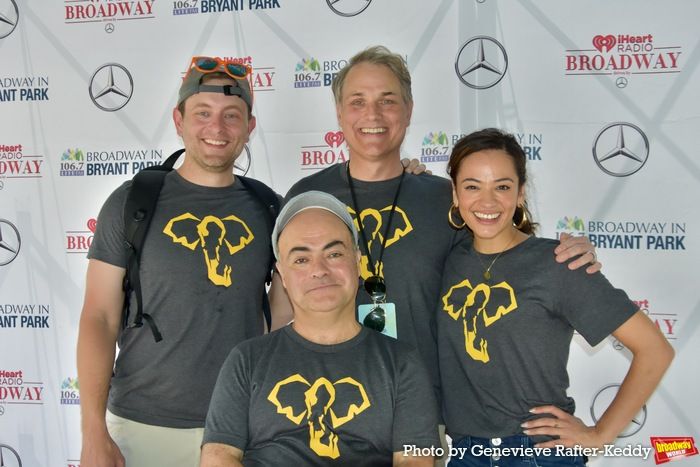 Photos: Casts of HELL'S KITCHEN, BACK TO THE FUTURE & More at Broadway in Bryant Park  Image