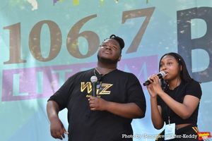 Kyle Ramar Freeman and Nichelle Lewis @ BroadwayWorld Kyle Ramar Freeman and Nichelle Lewis Photo