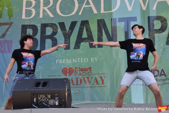 Photos: Casts of HELL'S KITCHEN, BACK TO THE FUTURE & More at Broadway in Bryant Park  Image