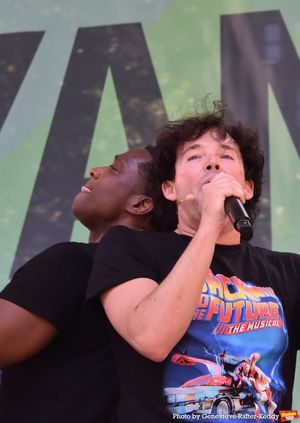 Jelani Remy and JJ Niemann @ BroadwayWorld Jelani Remy and JJ Niemann Photo