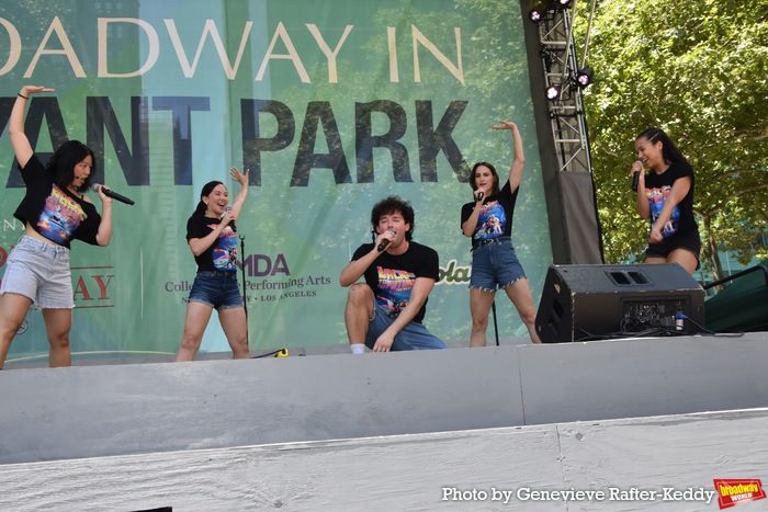 Photos: Casts of HELL'S KITCHEN, BACK TO THE FUTURE & More at Broadway in Bryant Park  Image